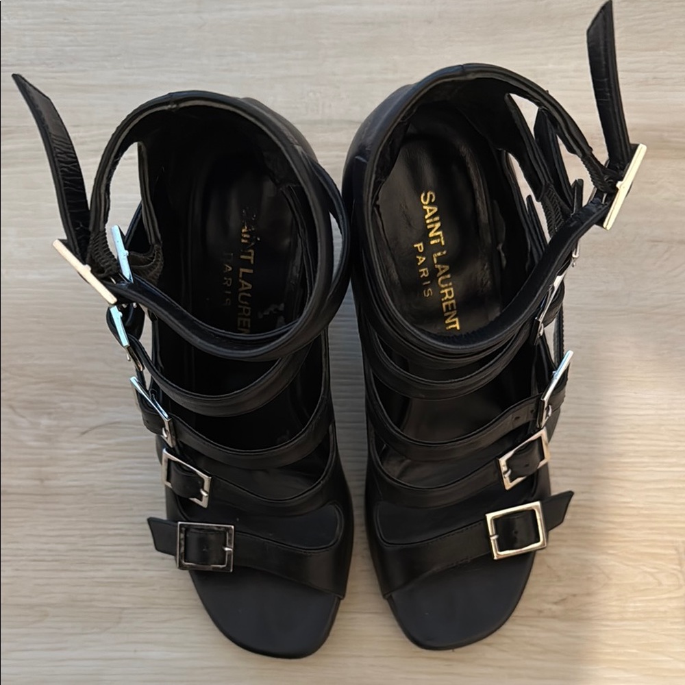 Saint Laurent Gladiator Sandal heels - Picture 6 of 9